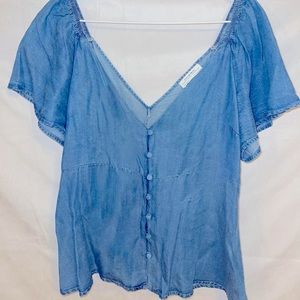 Jean blouse (Zara)